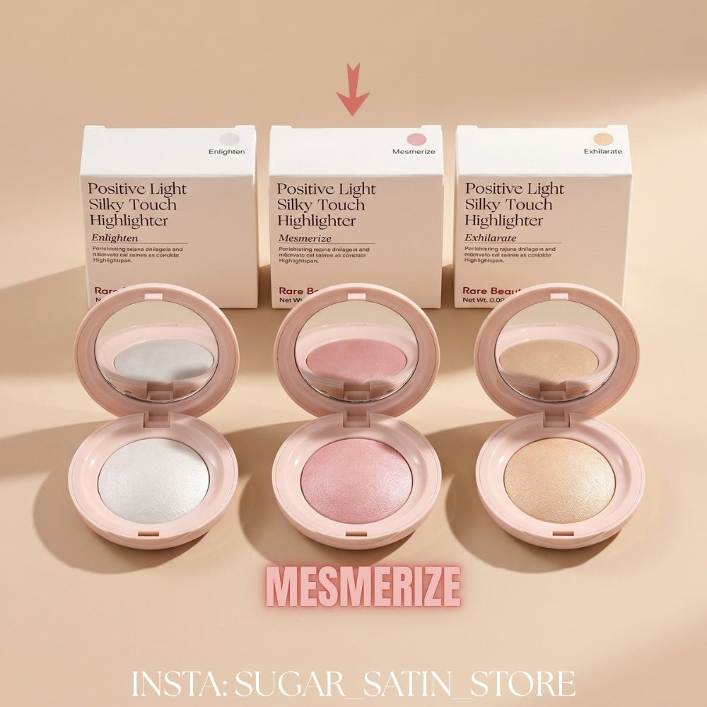 Rare Beauty – Light Silky Touch Highlighter - Mirror Original - رير بيوتي هايلايتر لايت سيلكي تاتش.