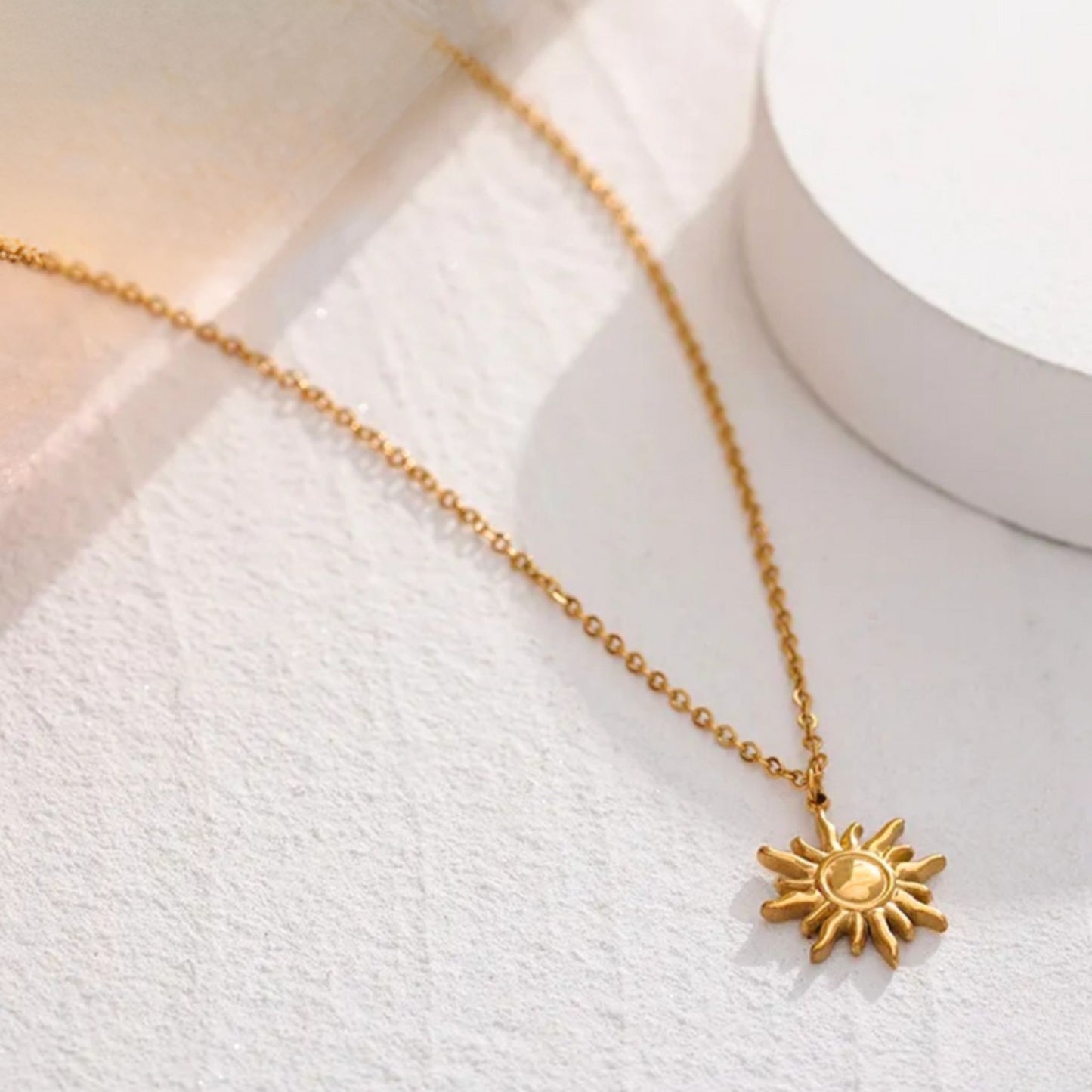 Sun Necklace - Stainless Steel