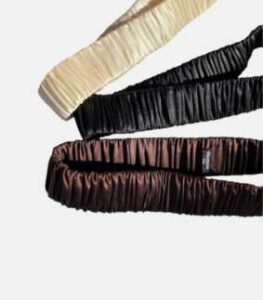 بندانة ستان رفيعة | Thin Satin Bandana