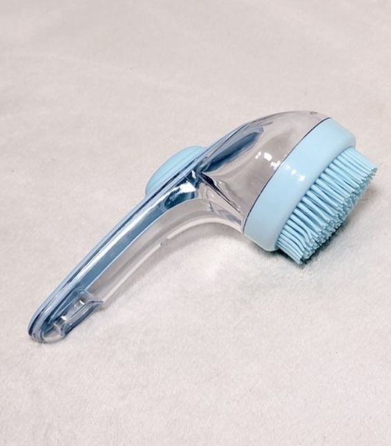 فرشة غسيل الجسم السيليكون بخزان | Silicone Body Brush with Dispenser