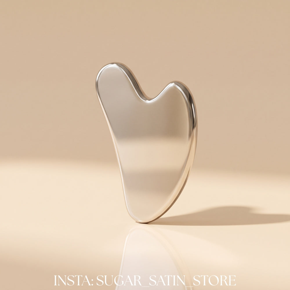جوا شا الأصلية من الستانلس ستيل | Original Stainless Steel Gua Sha Facial Tool