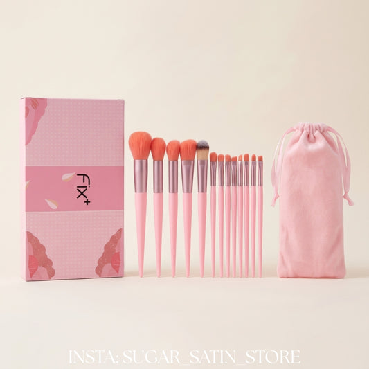 فرش ميكب ١٢ قطعة | 12-Piece Fix Makeup Brushes