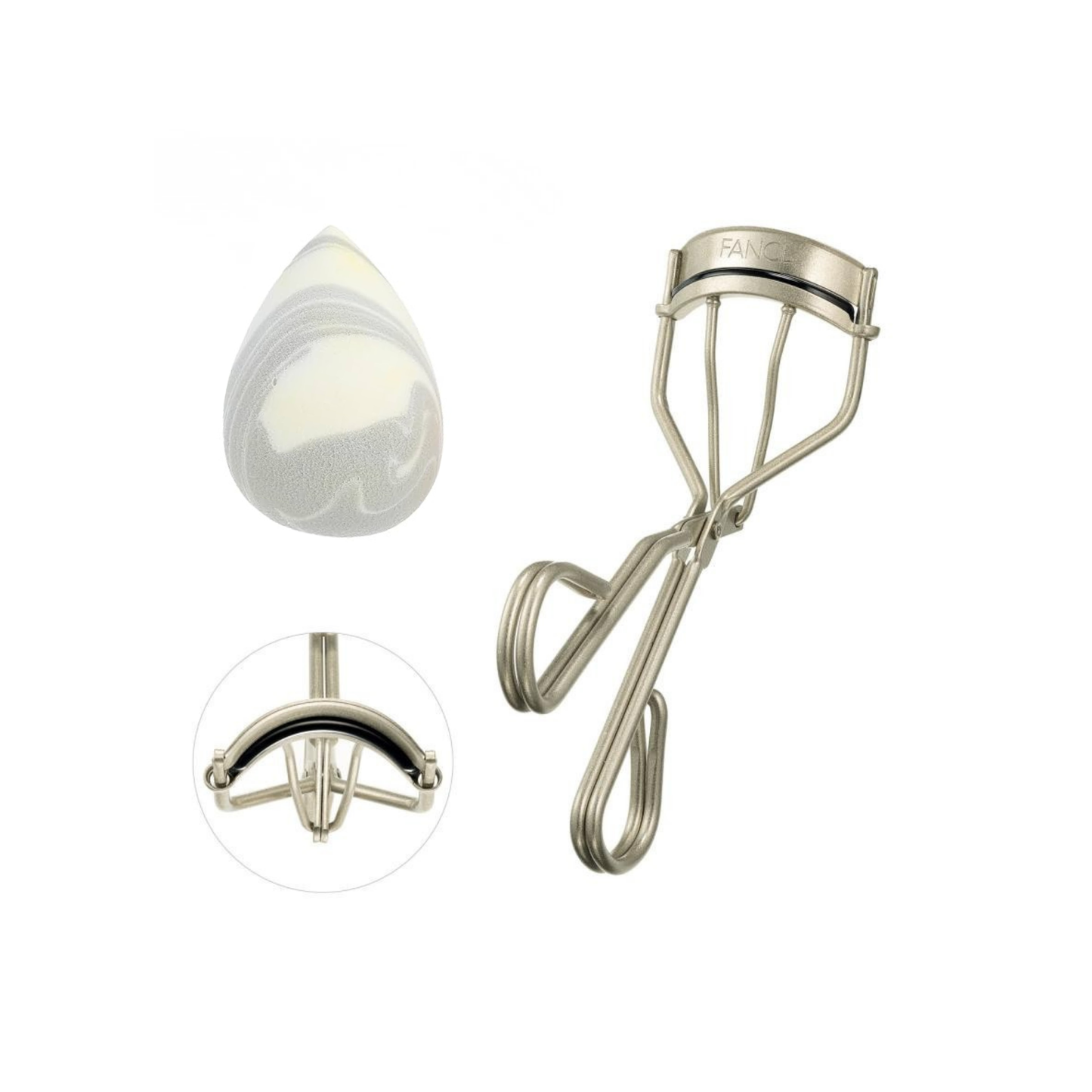 فرمة رموش احترافية مع إسفنجة | Professional Lash Curler with Sponge