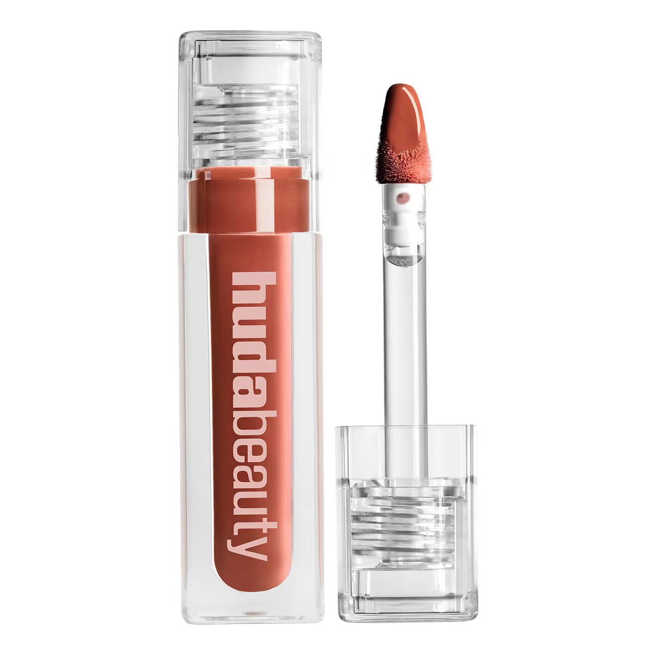 هدى بيوتي ملمع شفاه فو فيلر إكسترا شاين | Huda Beauty Faux Filler Extra Shine Lip Gloss 3.9 ml - Mirror Original