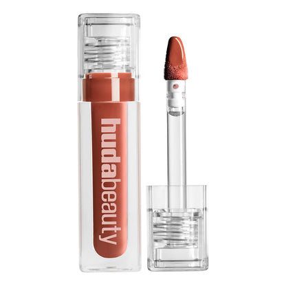 هدى بيوتي ملمع شفاه فو فيلر إكسترا شاين | Huda Beauty Faux Filler Extra Shine Lip Gloss 3.9 ml - Mirror Original