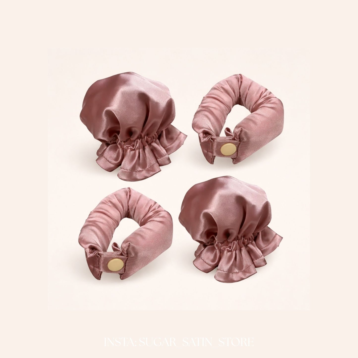 كيرلي بون للشعر | Curly Bun