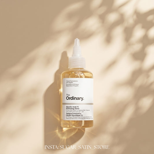 تونر أورديناري مع 7% حمض الجليكوليك محلول تنظيف 240 مل - The Ordinary Glycolic Acid 7% Exfoliating Toner - [Original Product 100%]