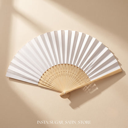 مروحة للصيف خشب زان | Beech Wood Summer Fan