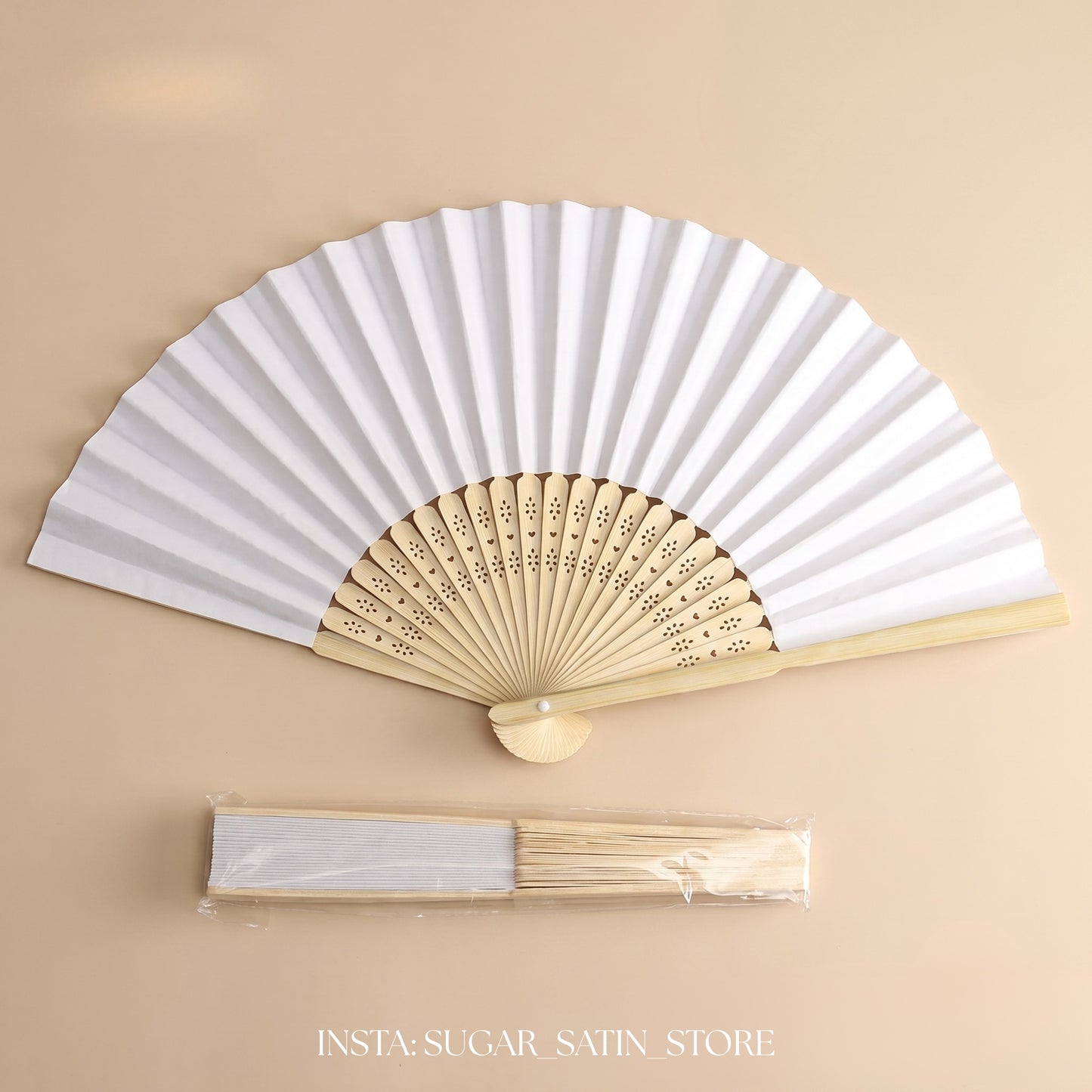 مروحة للصيف خشب زان | Beech Wood Summer Fan