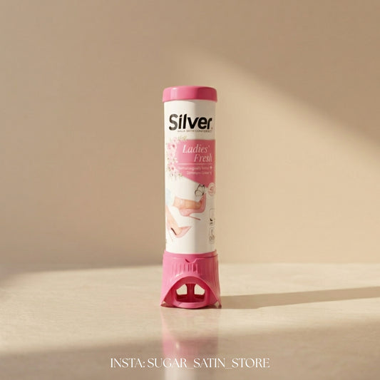 معطر ومزيل روائح الأحذية النسائية فريش 100 مل| Silver Women's Shoes Deodorant Anti-Odour 100ML Ladies Fresh - [Original Product 100%]