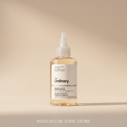 تونر أورديناري مع 7% حمض الجليكوليك محلول تنظيف 240 مل - The Ordinary Glycolic Acid 7% Exfoliating Toner - [Original Product 100%]