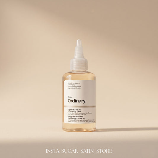 تونر أورديناري مع 7% حمض الجليكوليك محلول تنظيف 240 مل - The Ordinary Glycolic Acid 7% Exfoliating Toner - [Original Product 100%]