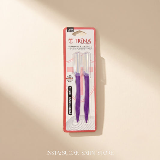 ترينا شفرات لإزالة شعر الوجه للنساء - قطعتين  | Trina Facial Hair Removal Blades For Women - [Original Product 100%]
