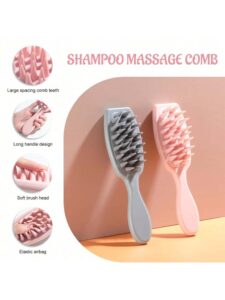 فرشة مساج بيد | Hand Scalp Massage Comb – Stimulate Blood Circulation & Reduce Dandruff