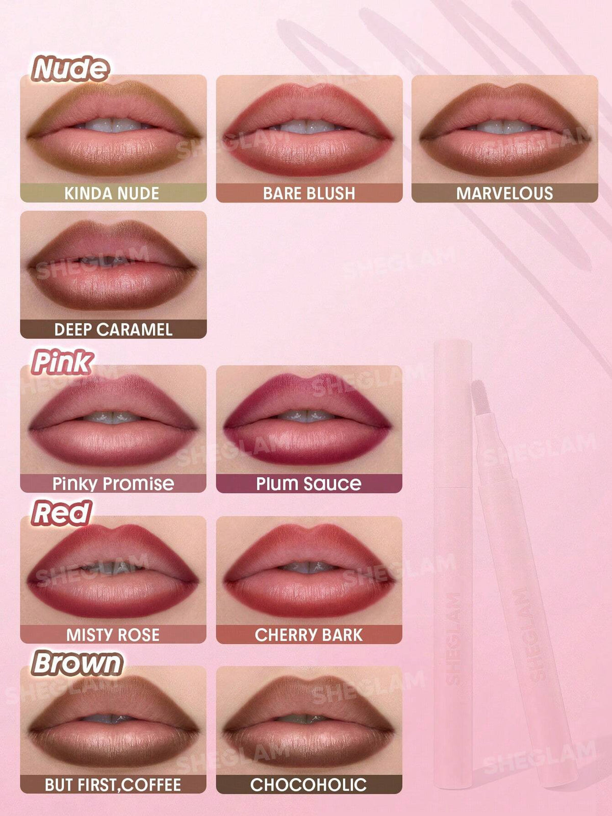 ليب لاينر شيجلام ترو ستين سائل |sheglam True Stain Liquid Lip Liner - [Original Product 100%]