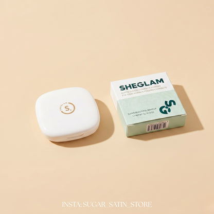 بودرة شيجلام مضغوطة| Sheglam Matte Finish Compact Powder - Mirror Original