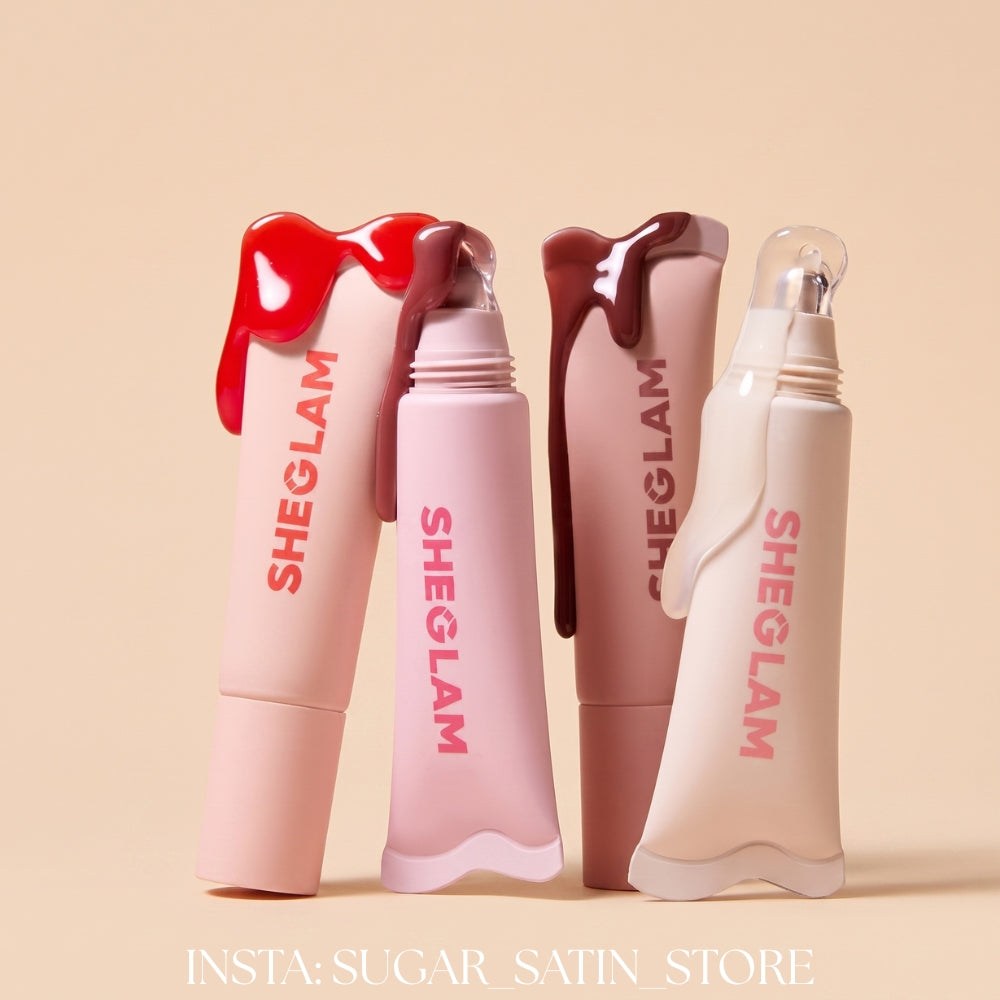 ليب جلوس الشفايف شيجلام كريستال جليز – Sheglam Crystal Glaze Moisturizing Lip Care  - [Original Product 100%]