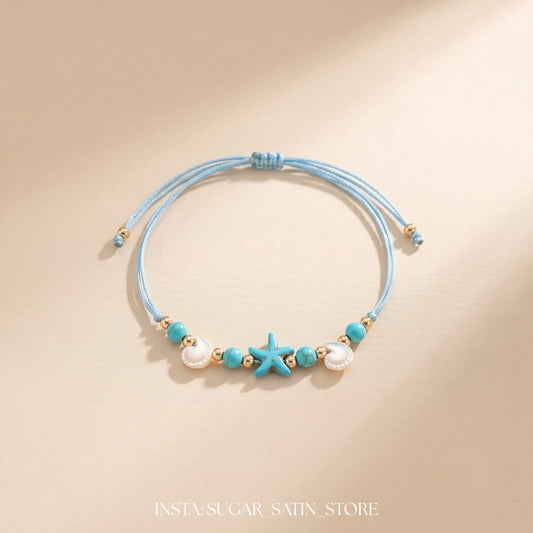 Starfish Shell Bracelet