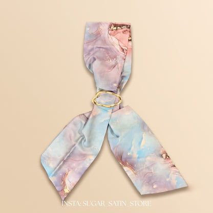 Polka Dot Chiffon Pin Up Girl HeadTie Scarf Headband