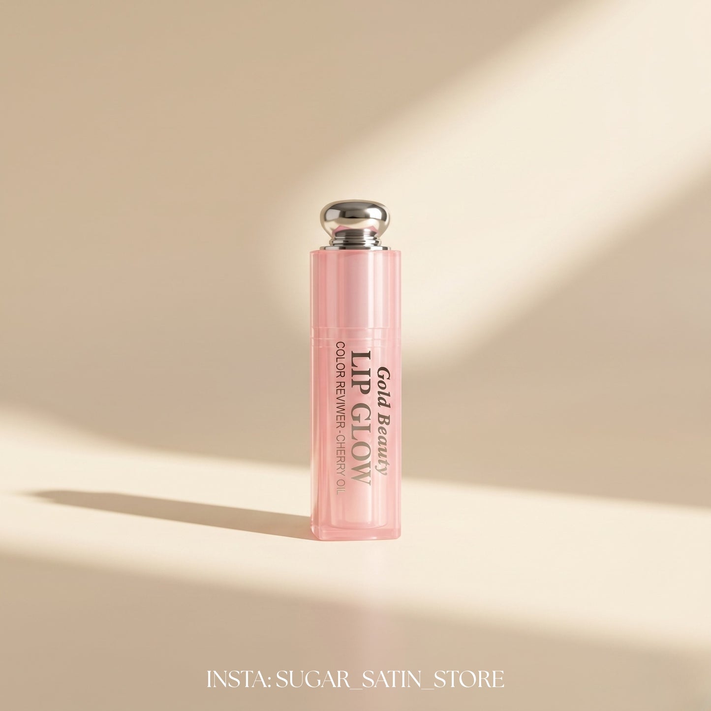 جولدبيوتي ليب جلو سحرى شيري أويل | Glod Beauty Lip Glow Color Reviver Cherry Oil - [Original Product 100%]