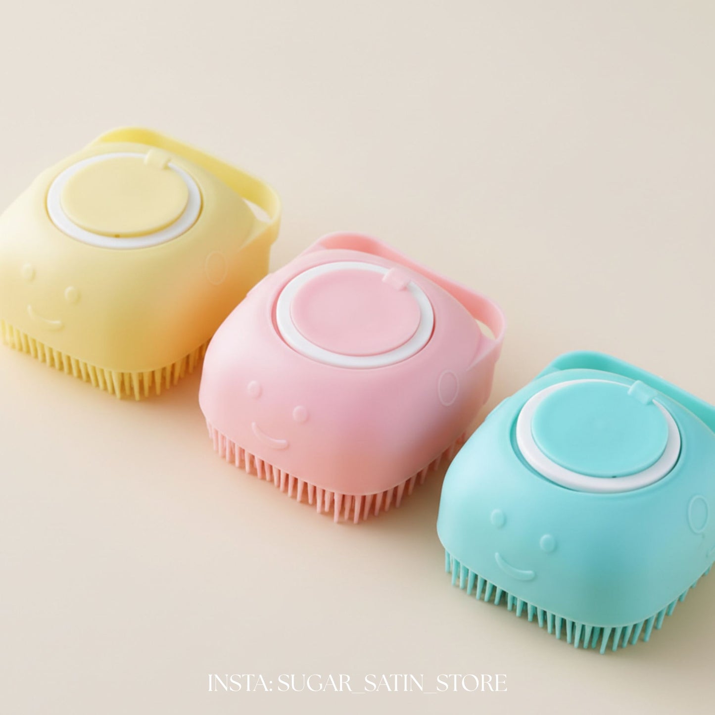 فرشة استحمام بيد متحركة | Rotating Bath Brush