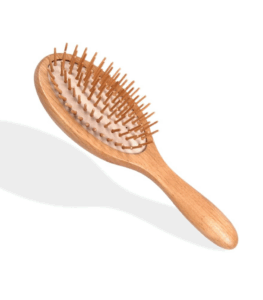 فرشة شعر خشب فاكيوم | Vacuum Wooden Hair Brush