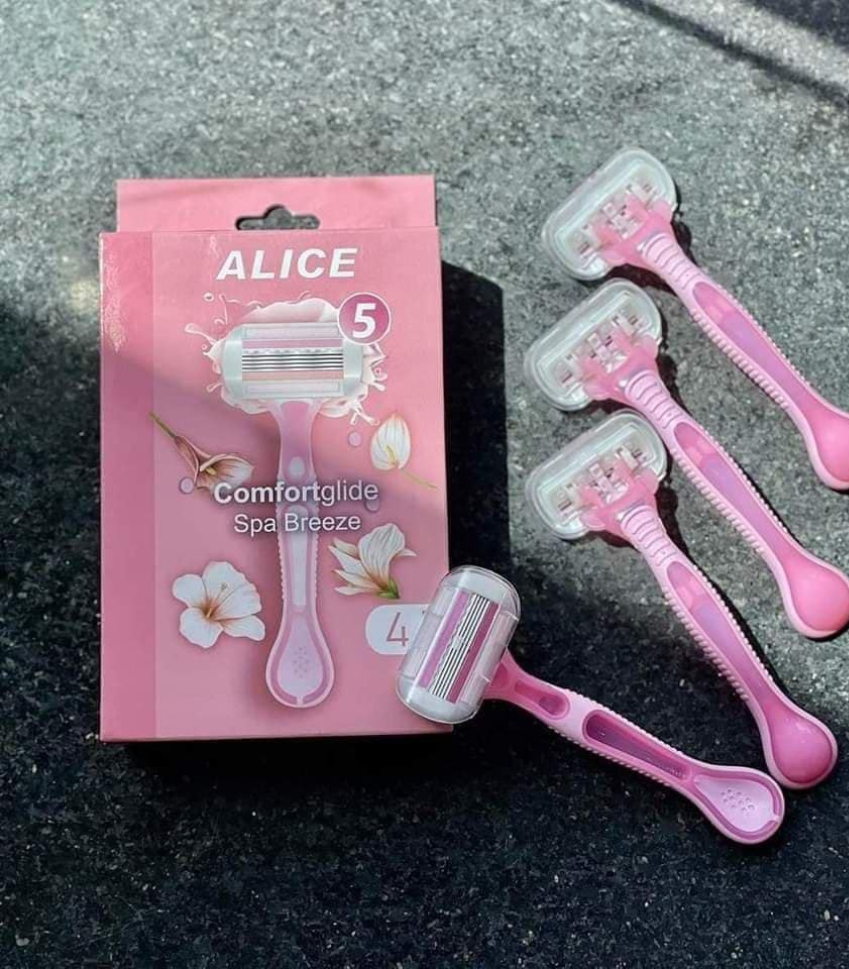 4 شفرات جسم أليس – حجم كبير | 4 Alice Body Razors – Large Size