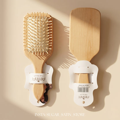 فرشة شعر خشب | Wooden Hair Brush