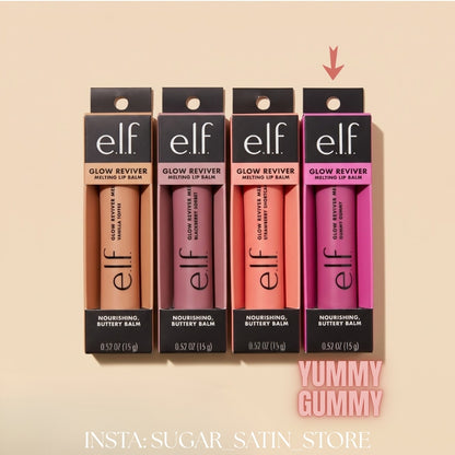 مرطب وملون شفاه من ايلف | Elf Glow Reviver Melting Lip Balm - Mirror Original