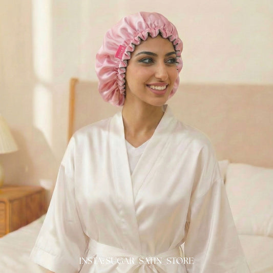 بونية ستان تركي دبل فيس | Double Layer Satin Bonnet