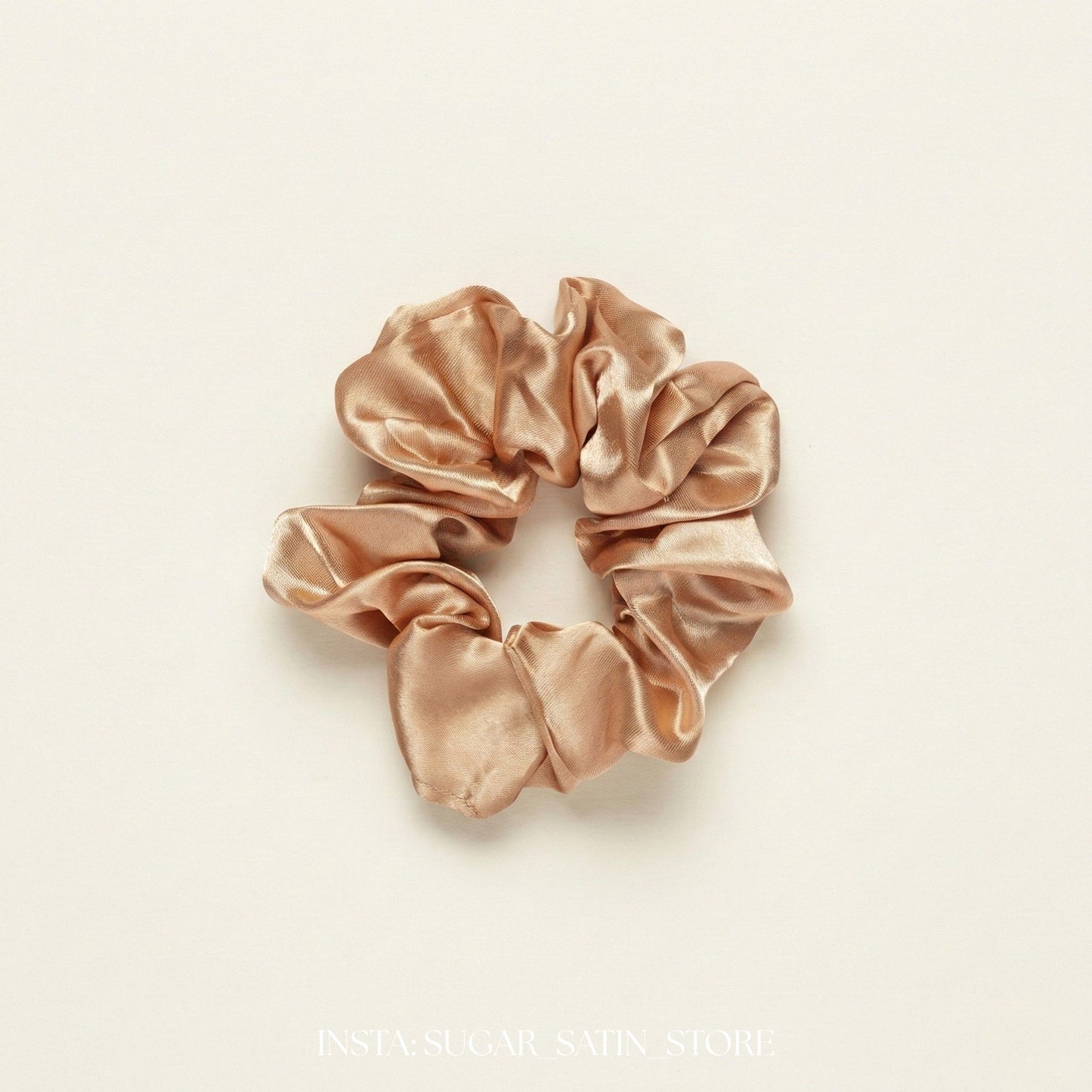 سكرانشي من الستان الحرير التركي | Satin Hair Scrunchie