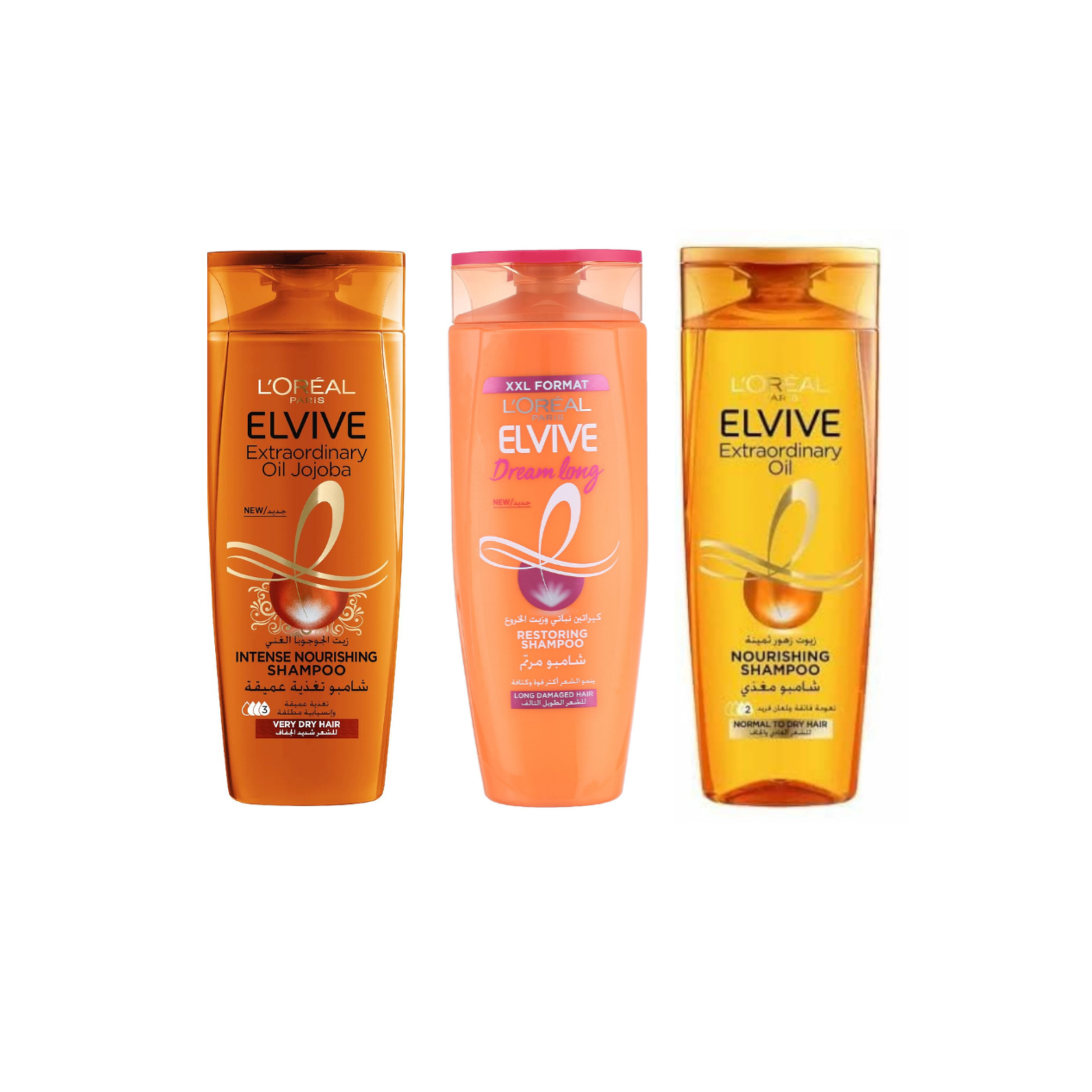 شامبو لوريال باريس إلفيف 400 مل | L’Oréal Paris Elvive Shampoo 400ml