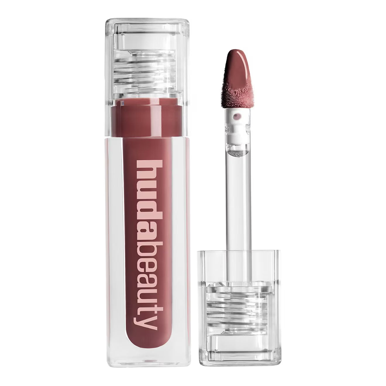 هدى بيوتي ملمع شفاه فو فيلر إكسترا شاين | Huda Beauty Faux Filler Extra Shine Lip Gloss 3.9 ml - Mirror Original