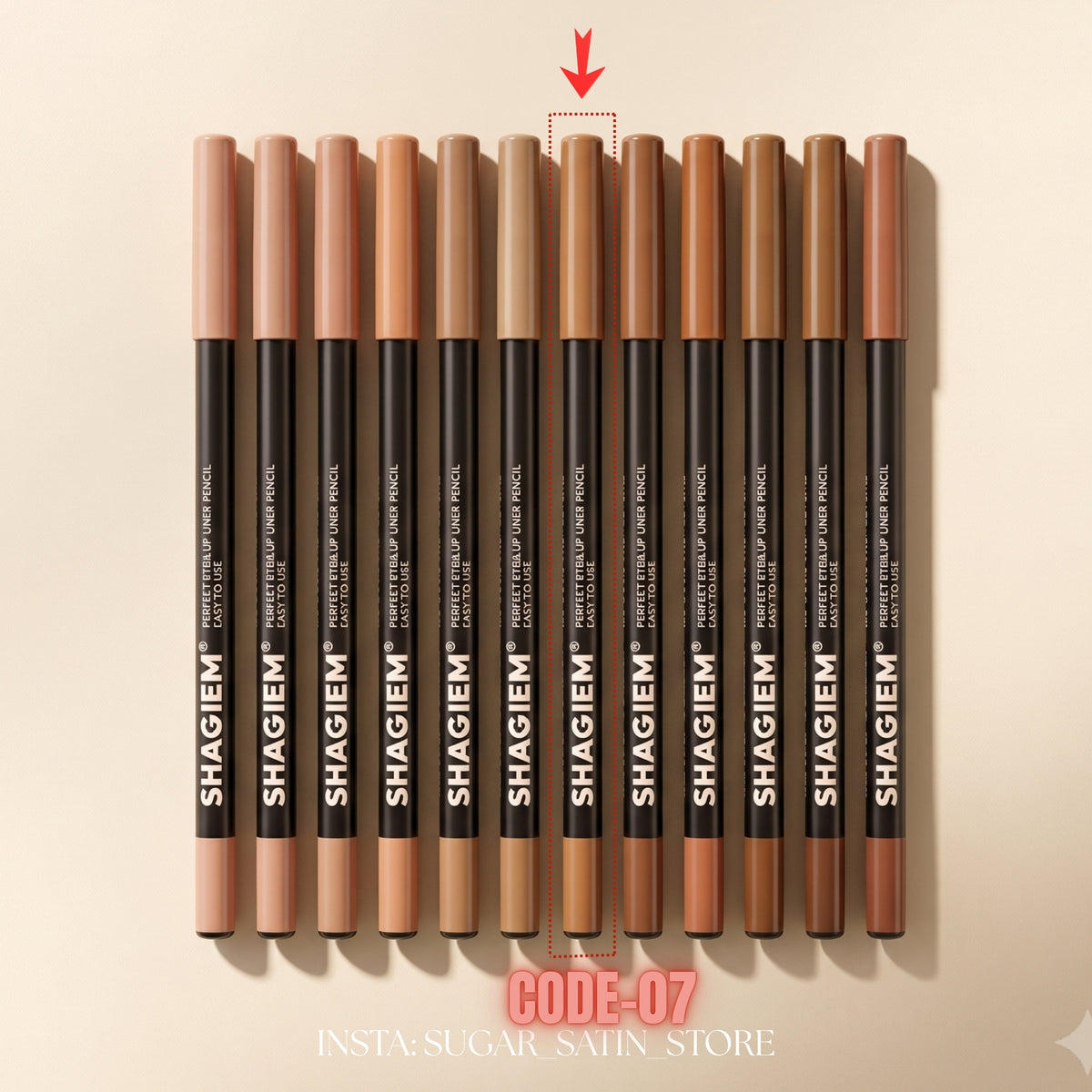 ليب لاينر شيجلام| Set of Lip Linear Sheglam - Mirror Original