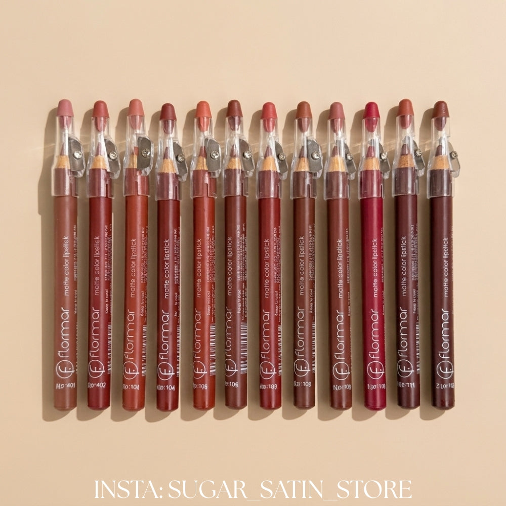قلم روج خشب فلورمار – Flormar Lip Linear – Mirror Original