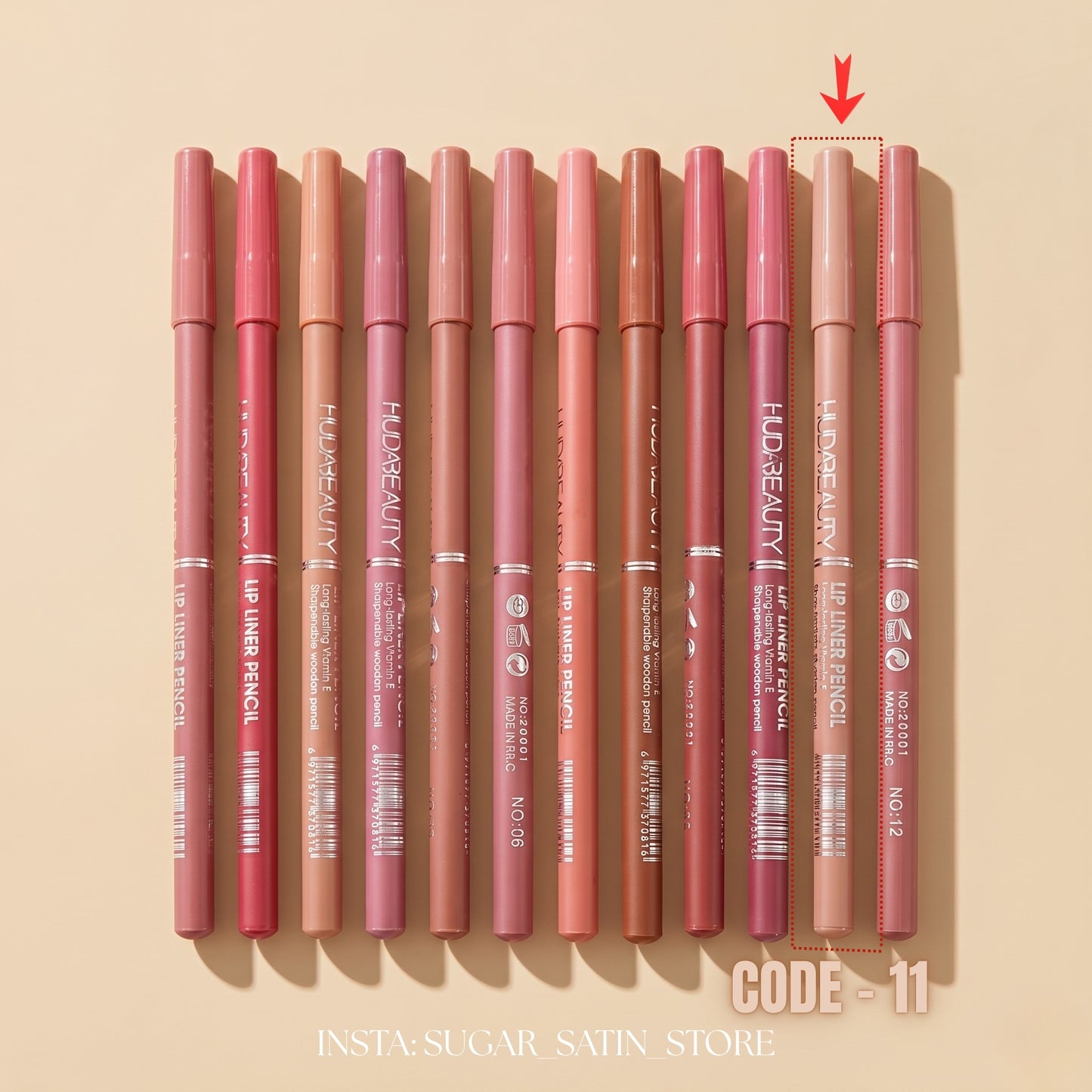 هدى بيوتي ليب لاينر ميرور اويجينال| Huda Beauty Lip Linear Mirror Original