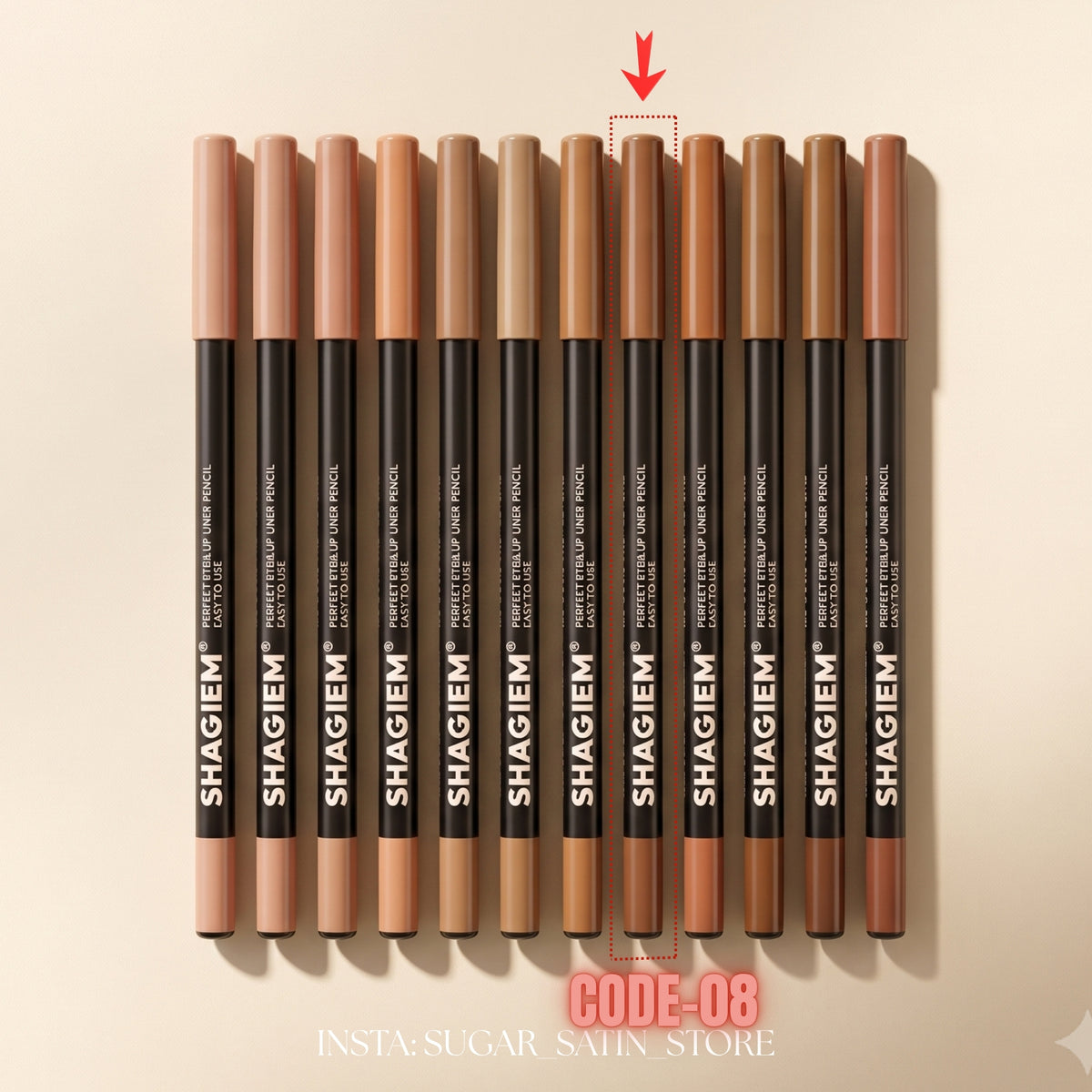 ليب لاينر شيجلام| Set of Lip Linear Sheglam - Mirror Original