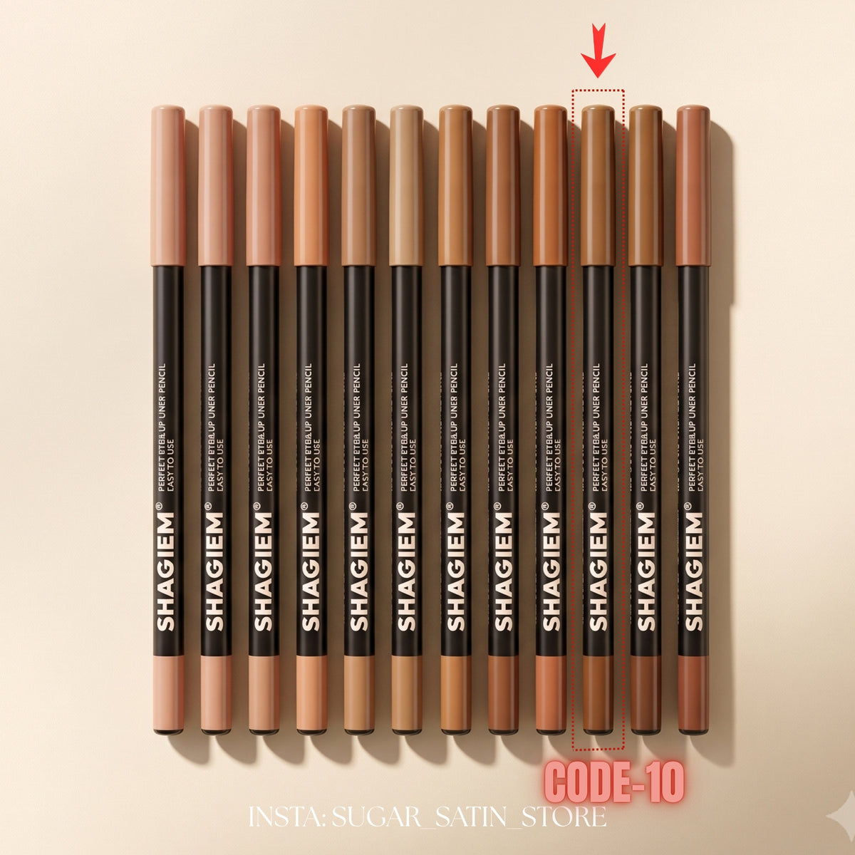 ليب لاينر شيجلام| Set of Lip Linear Sheglam - Mirror Original