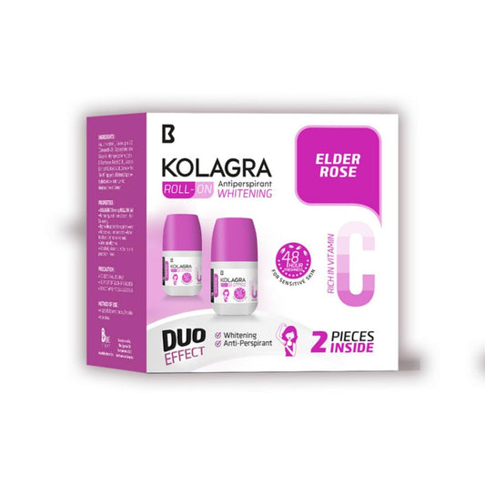 (قطعتين) من مزيل العرق رول أون للتفتيح من كولاجرا (Kolagra Whitening Roll-On)