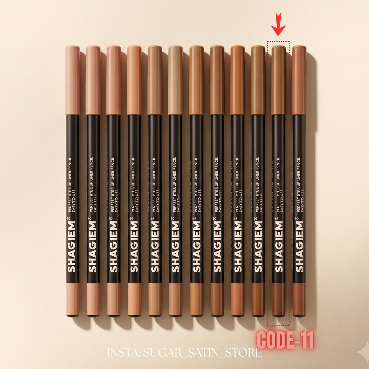 ليب لاينر شيجلام| Set of Lip Linear Sheglam - Mirror Original