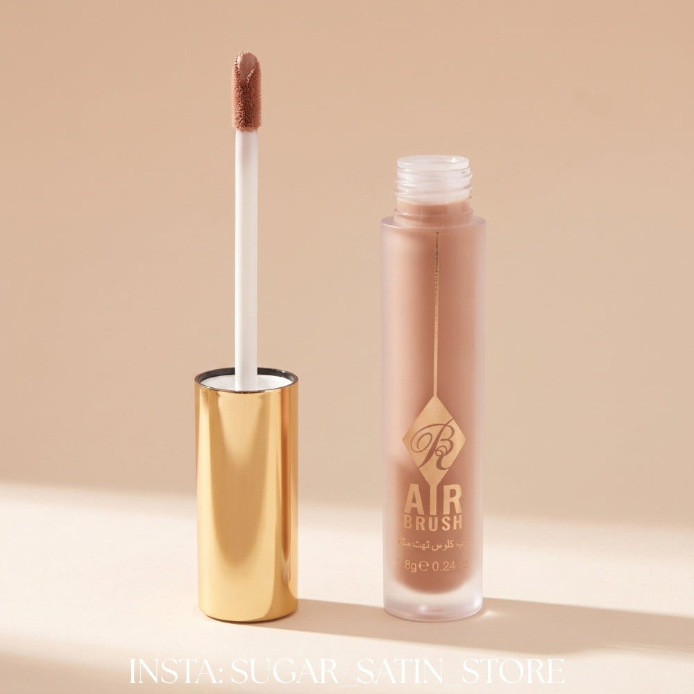 روز بيري اير براش ليب جلوس مات - Rose Berry Air Brush Lip Gloss Matte - [Original Product 100%]