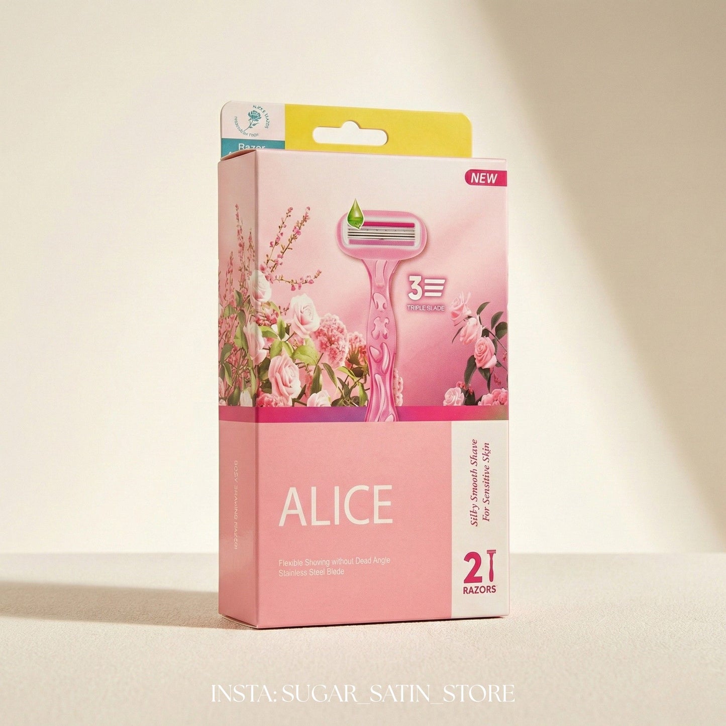 ماكينة حلاقة للنساء – Alice، مجموعة قطعتين | Alice Women’s Razor