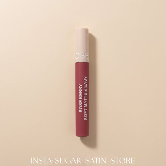 روز بيري ليب جلوس مط - Rose Berry Soft Matte - [Original Product 100%]