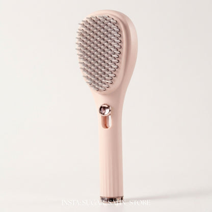 فرشة شعر ذاتية التنظيف | Self Cleaning Retractable Hair Brush