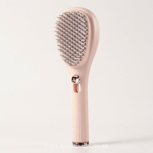 فرشة شعر ذاتية التنظيف | Self Cleaning Retractable Hair Brush