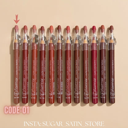 قلم روج خشب فلورمار – Flormar Lip Linear – Mirror Original