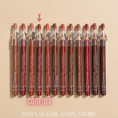 قلم روج خشب فلورمار – Flormar Lip Linear – Mirror Original