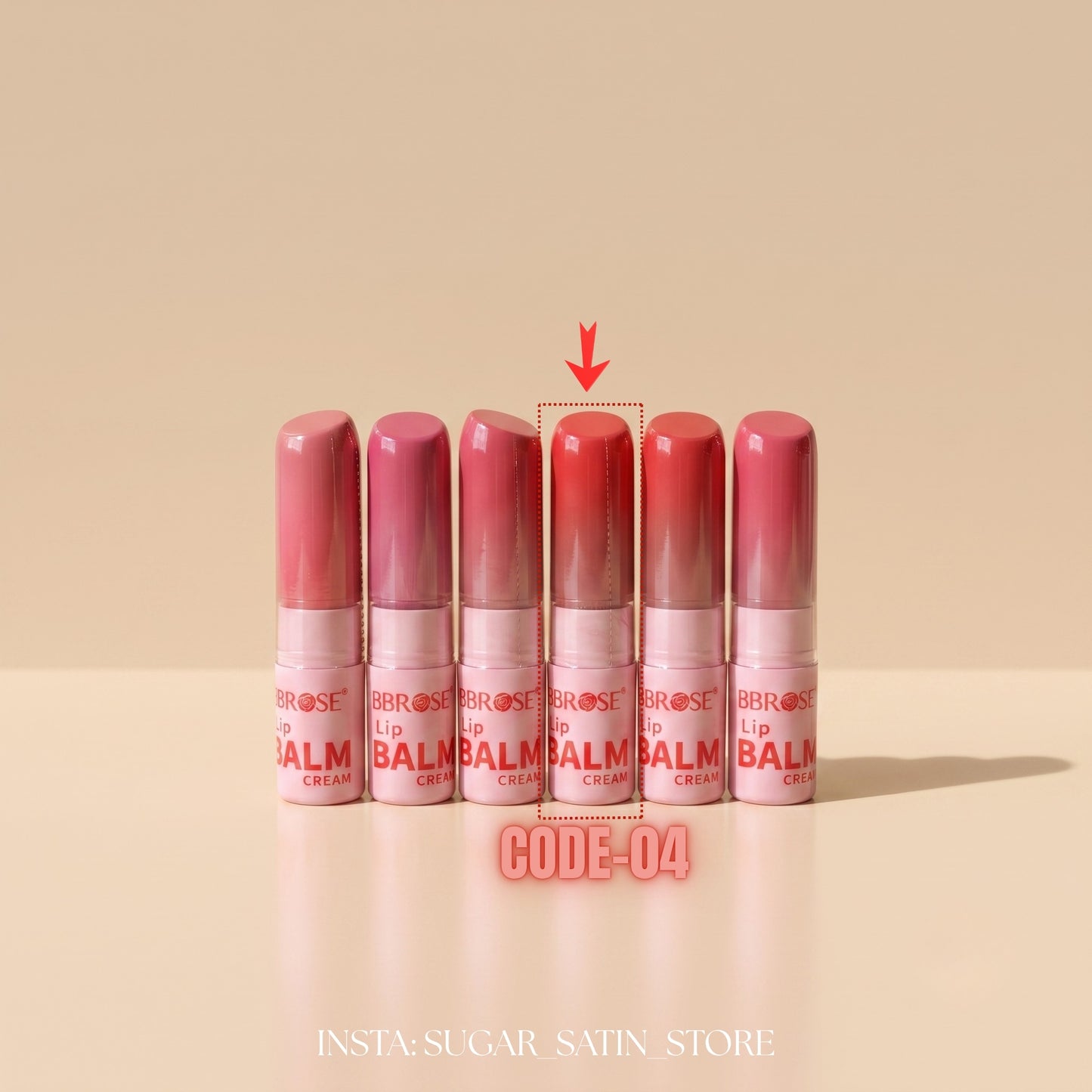 ليب بالم بيبي روز | Lip Balm BBROSE  - [Original Product 100%]