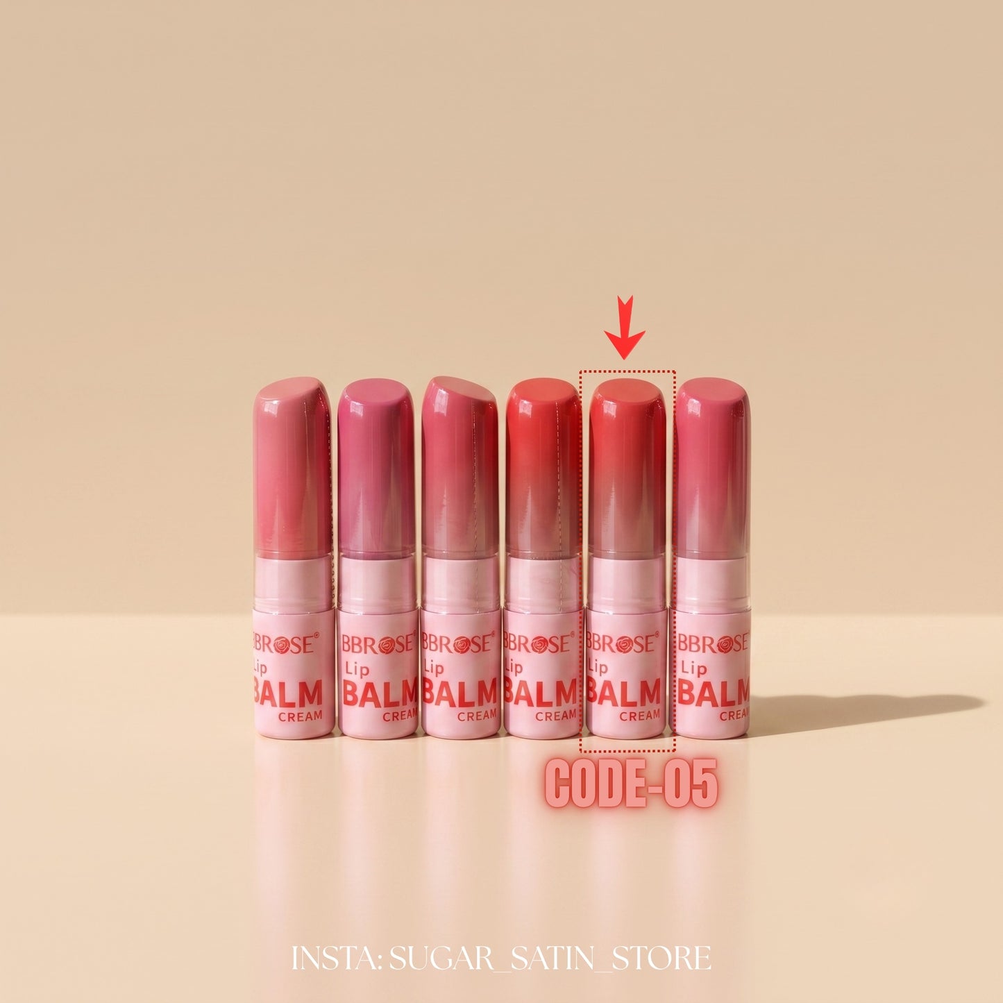 ليب بالم بيبي روز | Lip Balm BBROSE  - [Original Product 100%]
