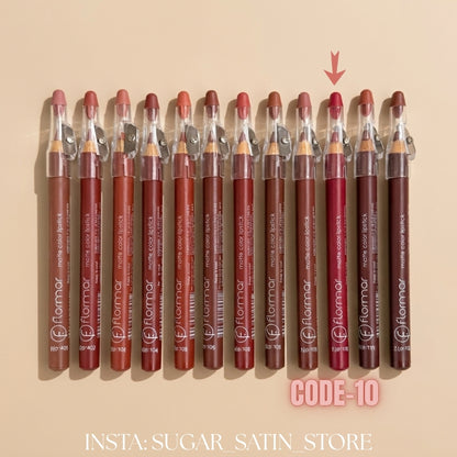 قلم روج خشب فلورمار – Flormar Lip Linear – Mirror Original
